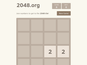 '2048.org' screenshot