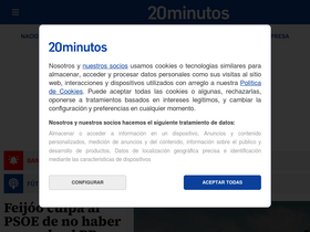 '20minutos.es' screenshot