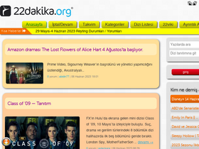 '22dakika.org' screenshot