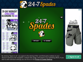 '247spades.com' screenshot