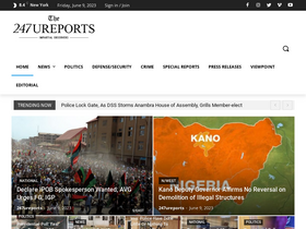 '247ureports.com' screenshot
