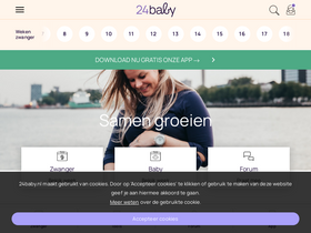 '24baby.nl' screenshot