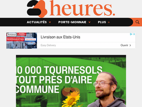 '24heures.ca' screenshot