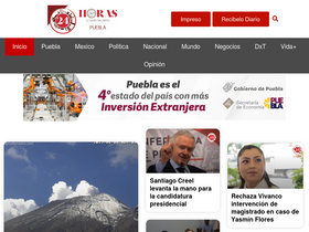 '24horaspuebla.com' screenshot