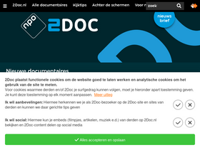 '2doc.nl' screenshot