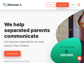 '2houses.com' screenshot