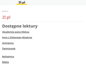 '2l.pl' screenshot