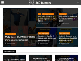 '360rumors.com' screenshot