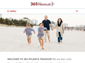 '365atlantatraveler.com' screenshot