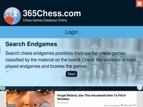 '365chess.com' screenshot