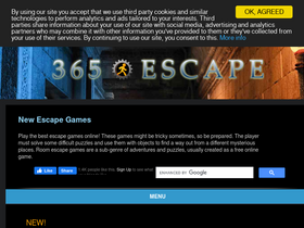 '365escape.com' screenshot