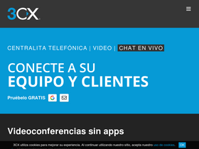 '3cx.es' screenshot