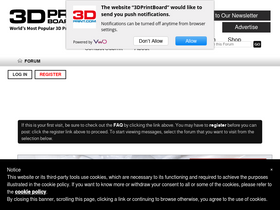 '3dprintboard.com' screenshot