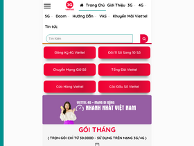 '3gviettel.vn' screenshot