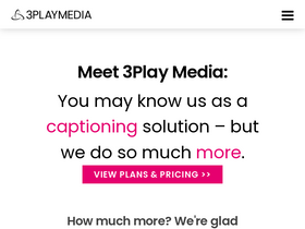 '3playmedia.com' screenshot
