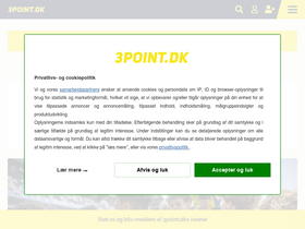 '3point.dk' screenshot