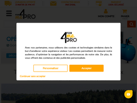 '4mepro.com' screenshot