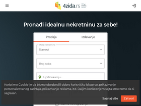 '4zida.rs' screenshot