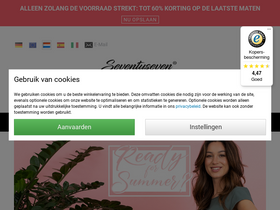 '77onlineshop.nl' screenshot
