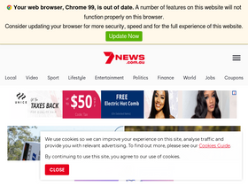 '7news.com.au' screenshot