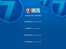 '7segundos.com.br' screenshot