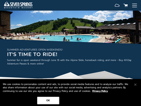 '7springs.com' screenshot