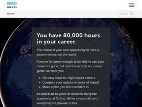 '80000hours.org' screenshot