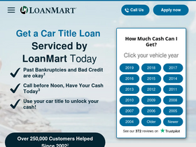 '800loanmart.com' screenshot