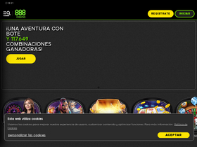 '888casino.es' screenshot