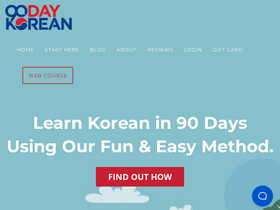 '90daykorean.com' screenshot