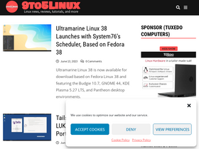 '9to5linux.com' screenshot