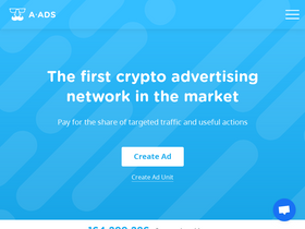 'a-ads.com' screenshot