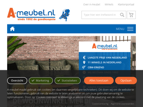 'a-meubel.nl' screenshot