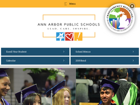 'a2schools.org' screenshot