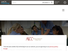 'aacnjournals.org' screenshot