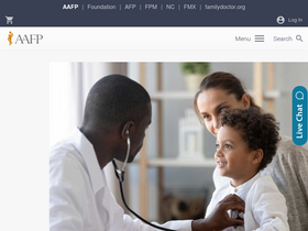 'aafp.org' screenshot