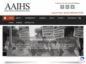 'aaihs.org' screenshot