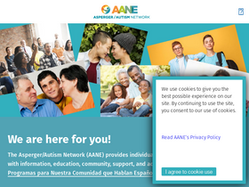 'aane.org' screenshot