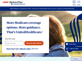 'aarpmedicareplans.com' screenshot
