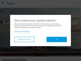 'aava.fi' screenshot