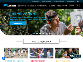 'abbott.com' screenshot