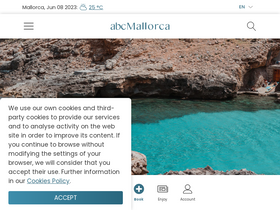 'abc-mallorca.com' screenshot