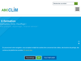 'abcclim.net' screenshot