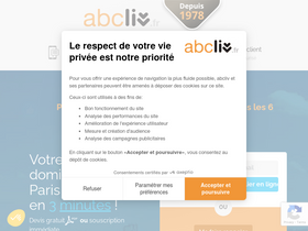 'abcliv.fr' screenshot