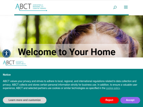 'abct.org' screenshot
