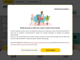 'abeille-assurances.fr' screenshot