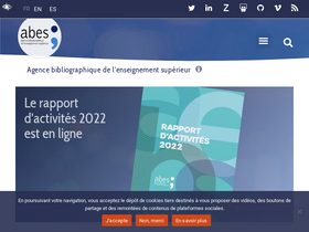'abes.fr' screenshot