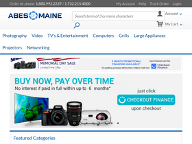 'abesofmaine.com' screenshot