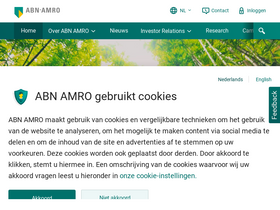 'abnamro.com' screenshot