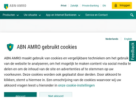 'abnamro.nl' screenshot